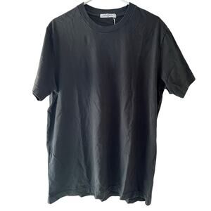 Perfectwhitetee Shirt Medium Short Sleeve 100% Cotton Black/Gray New With Tags